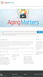 Mobile Screenshot of agingmatters2u.com